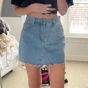 Princess Polly jean skirt